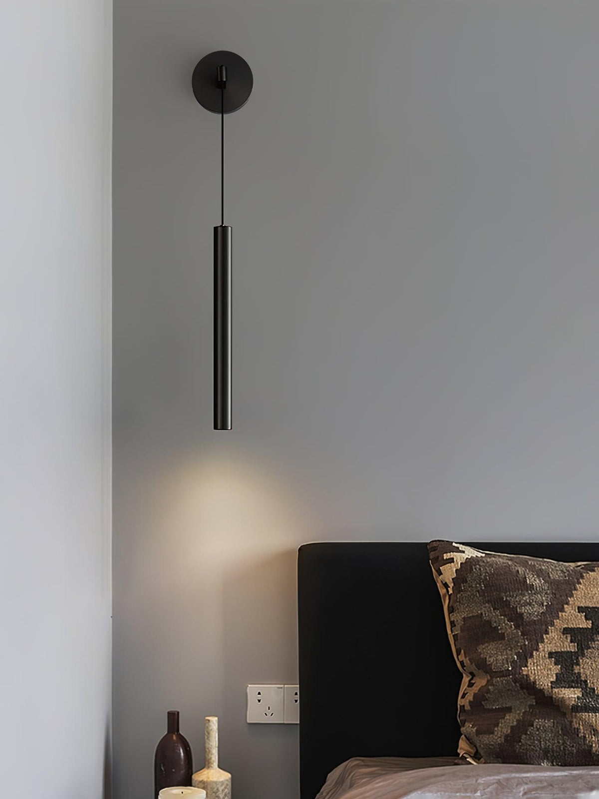 Brass Line Wall Light, Energy-Efficient LED