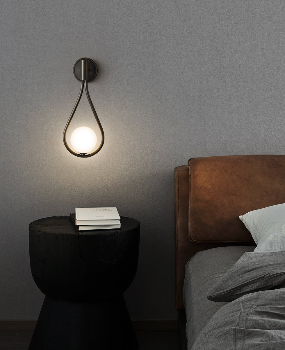 Brass Vanity Wall Lamp Position 17