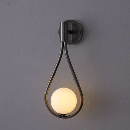 Brass Vanity Wall Lamp Position 22