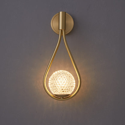 Brass Vanity Wall Lamp Position 23