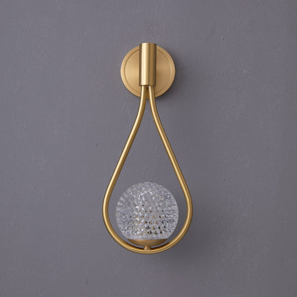 Brass Vanity Wall Lamp Position 24