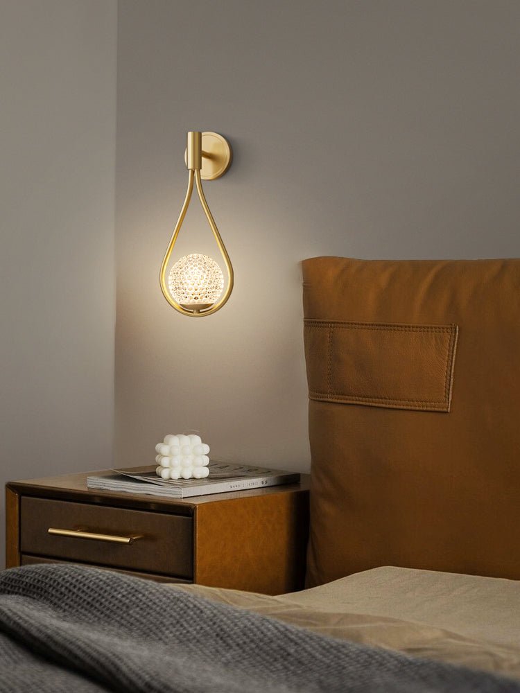 Brass Vanity Wall Lamp Position 10