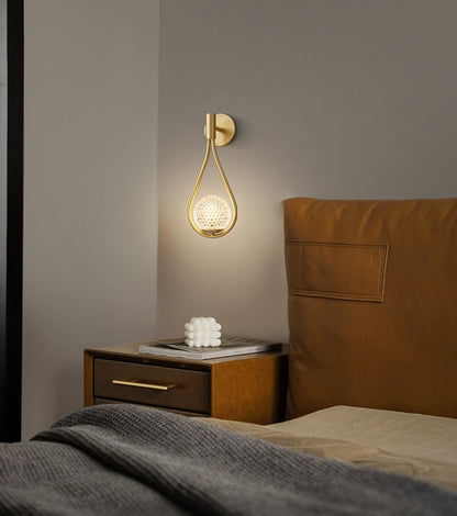 Brass Vanity Wall Lamp Position 20
