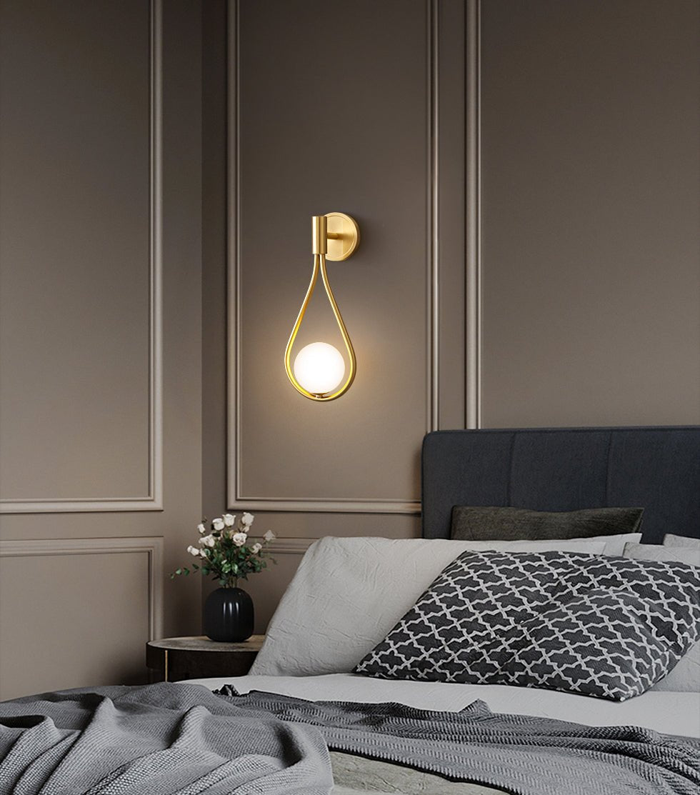 Brass Vanity Wall Lamp Position 21