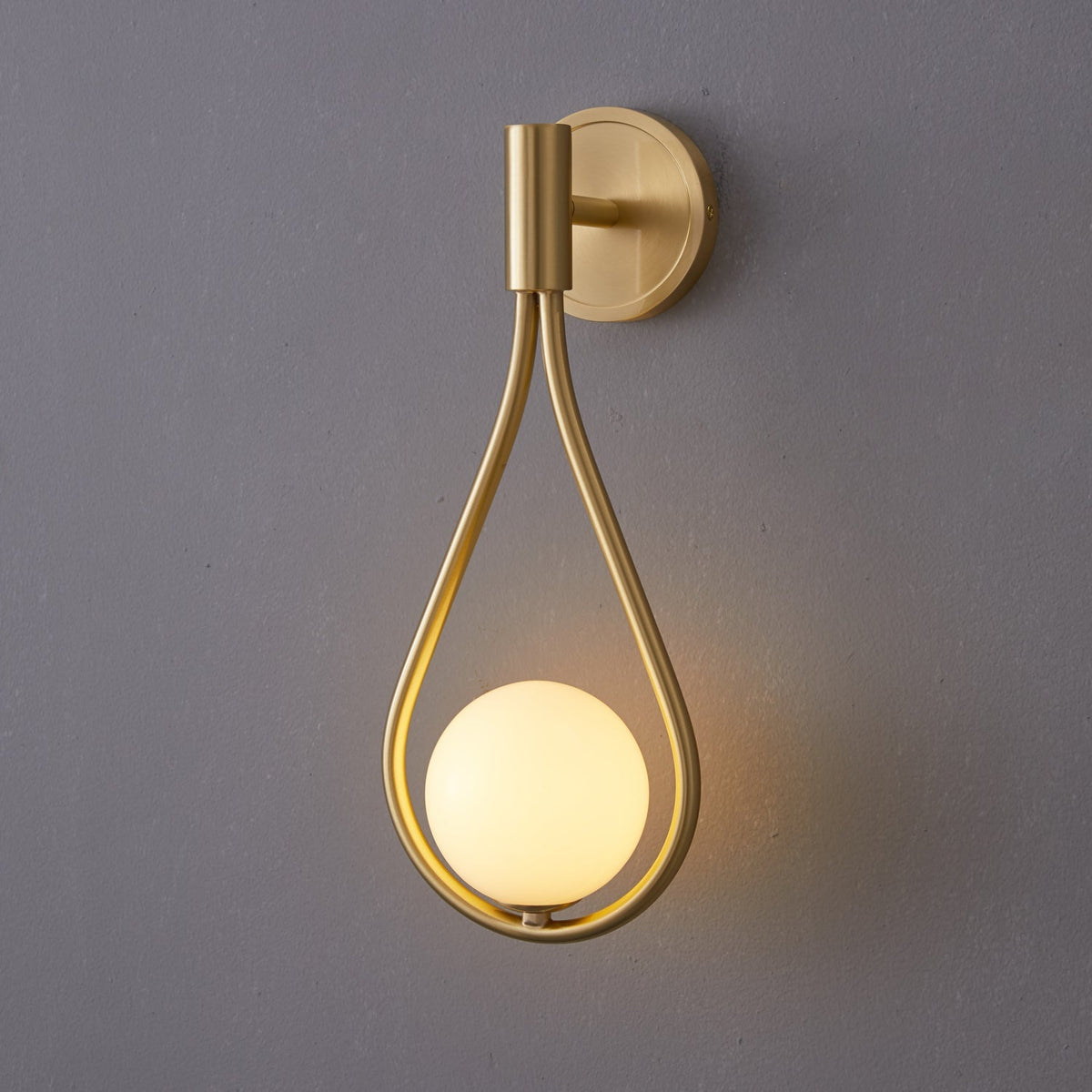 Brass Vanity Wall Lamp Position 27
