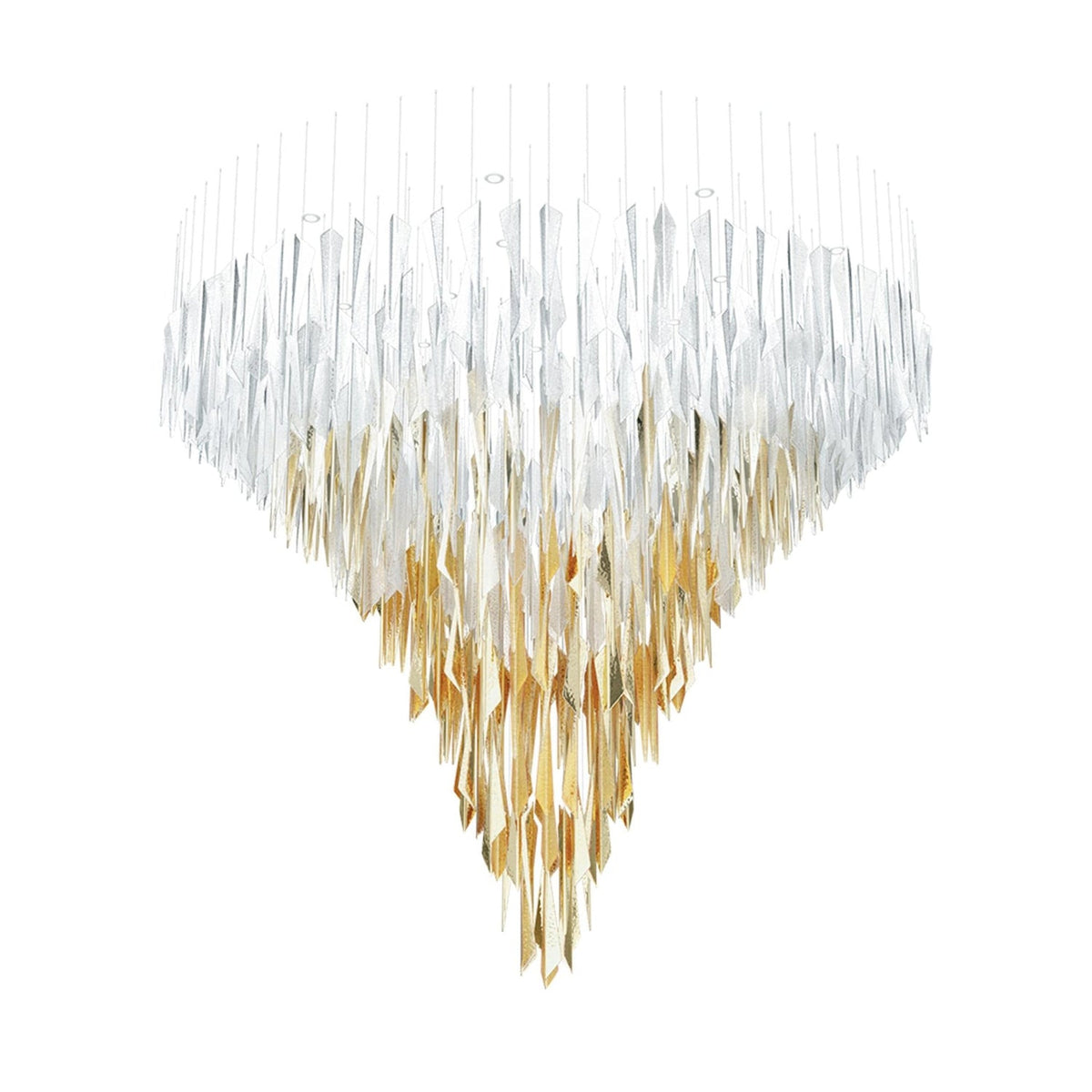 Breeze Chandelier with Adjustable Height — front view