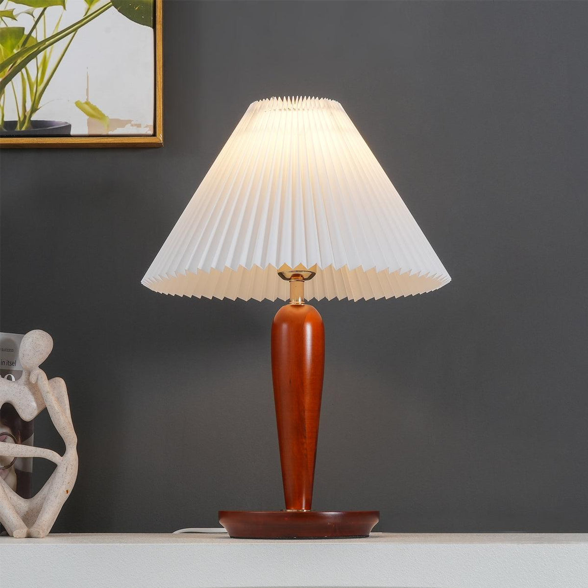 Tall Table Lamp with Adjustable Brightness