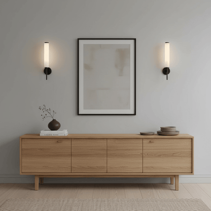 Alabaster Wall Sconce with Adjustable Brightness