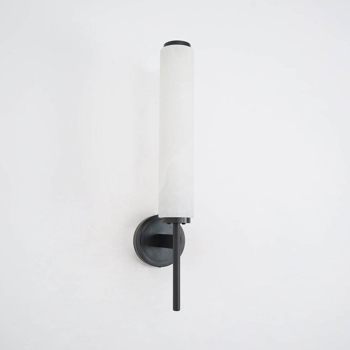 Alabaster Wall Sconce with Adjustable Brightness