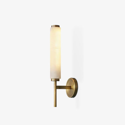 Alabaster Wall Sconce with Adjustable Brightness