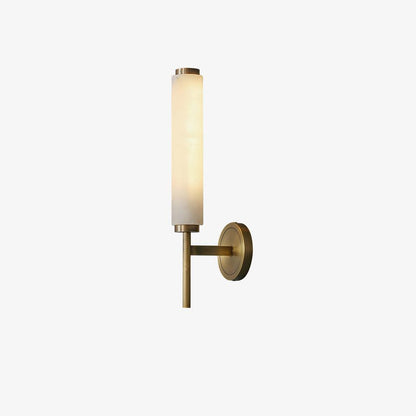 Alabaster Wall Sconce with Adjustable Brightness