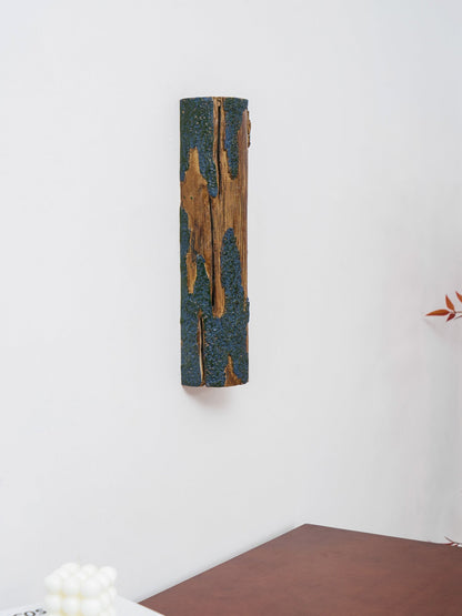 Bark-Textured Outdoor Wall Light, Waterproof Design