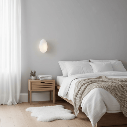 Bubble Glass Wall Lamp with Adjustable Brightness