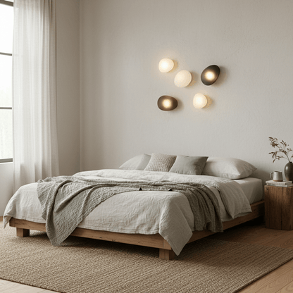 Bubble Glass Wall Lamp with Adjustable Brightness