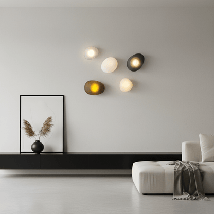Bubble Glass Wall Lamp with Adjustable Brightness