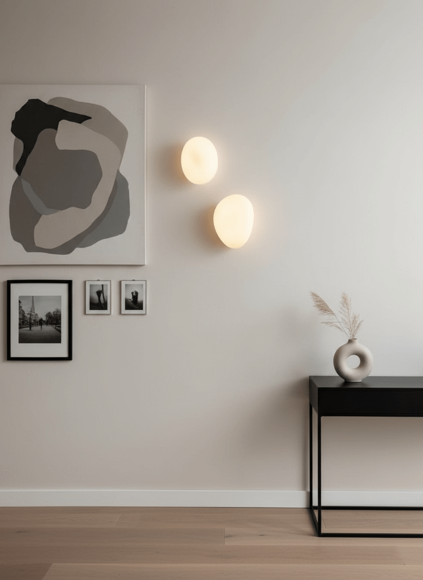 Bubble Glass Wall Lamp with Adjustable Brightness