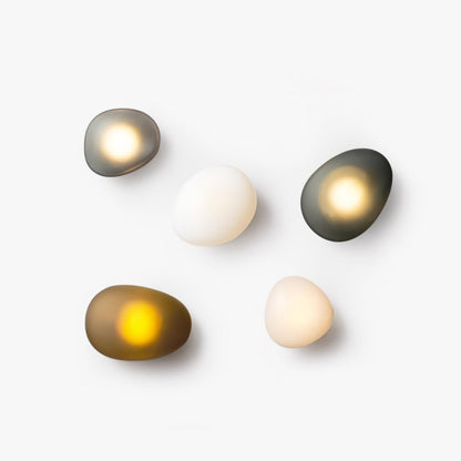 Bubble Glass Wall Lamp with Adjustable Brightness