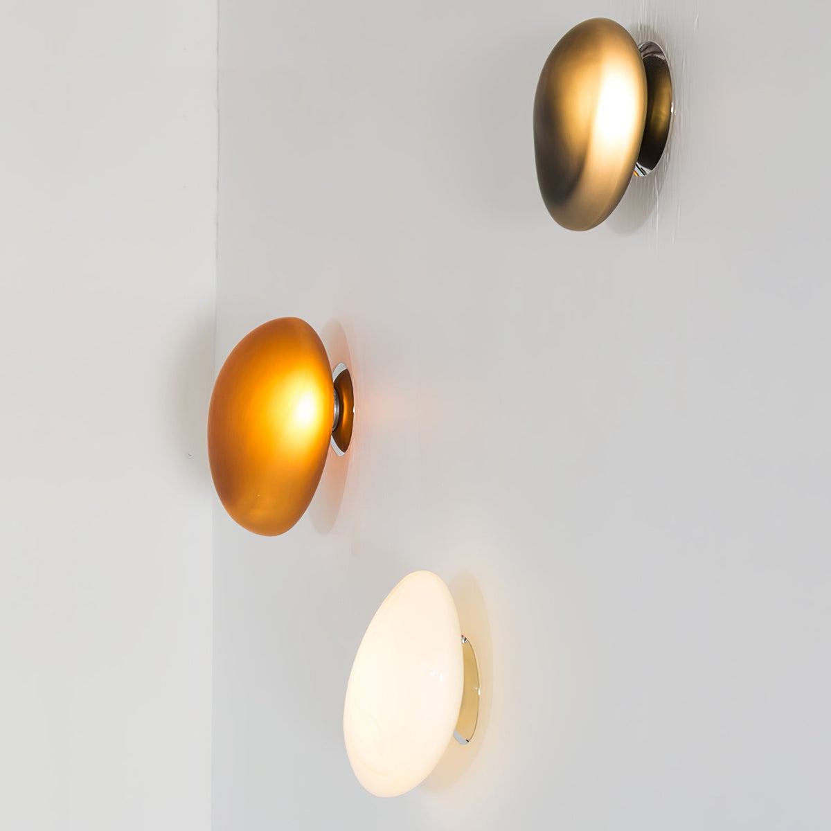 Bubble Glass Wall Lamp with Adjustable Brightness
