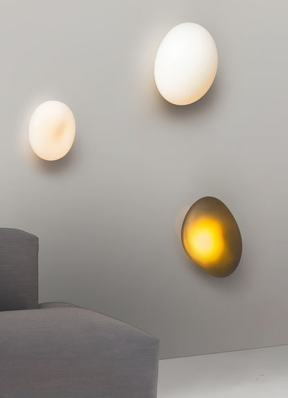 Bubble Glass Wall Lamp with Adjustable Brightness