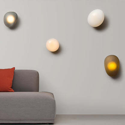 Bubble Glass Wall Lamp with Adjustable Brightness