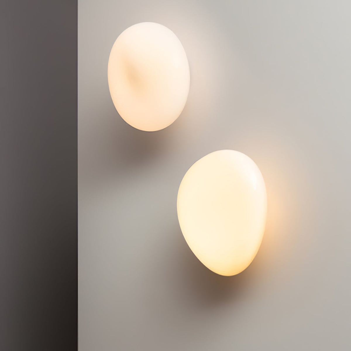 Bubble Glass Wall Lamp with Adjustable Brightness