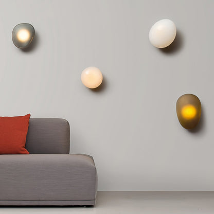 Bubble Glass Wall Lamp with Adjustable Brightness