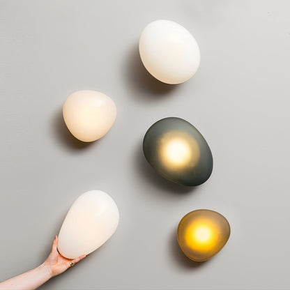 Bubble Glass Wall Lamp with Adjustable Brightness