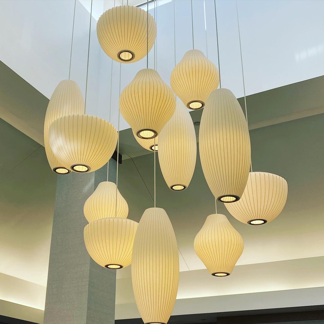 Crisscross Bubble Pendant Light Position 25