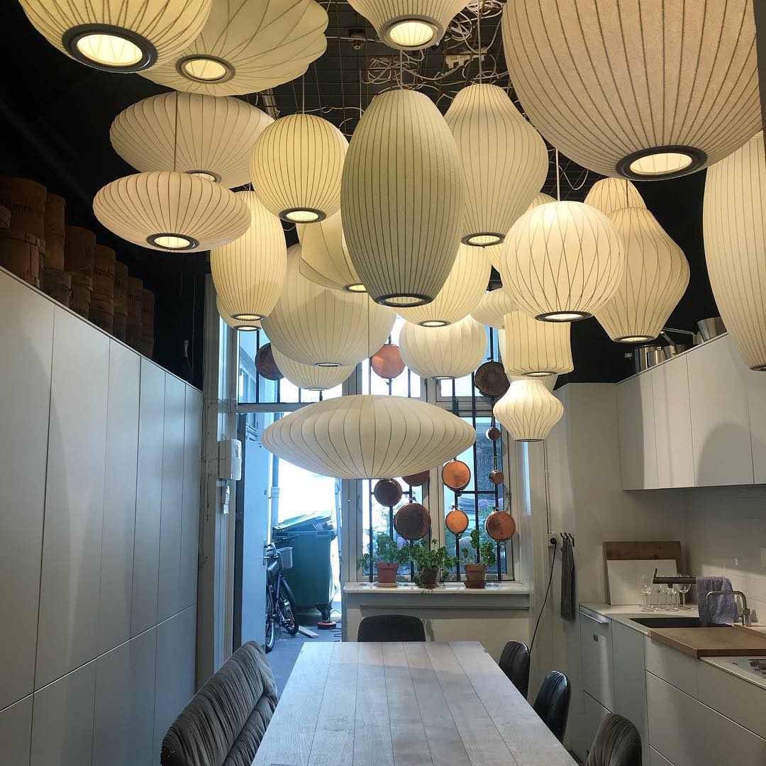 Crisscross Bubble Pendant Light Position 26
