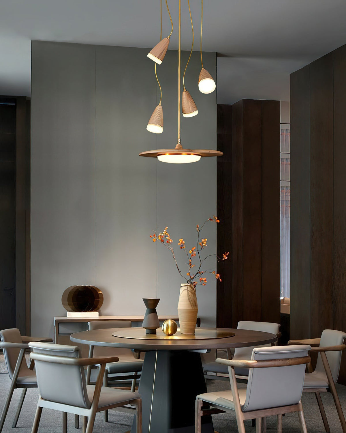 Blossom Chandelier with Adjustable Height