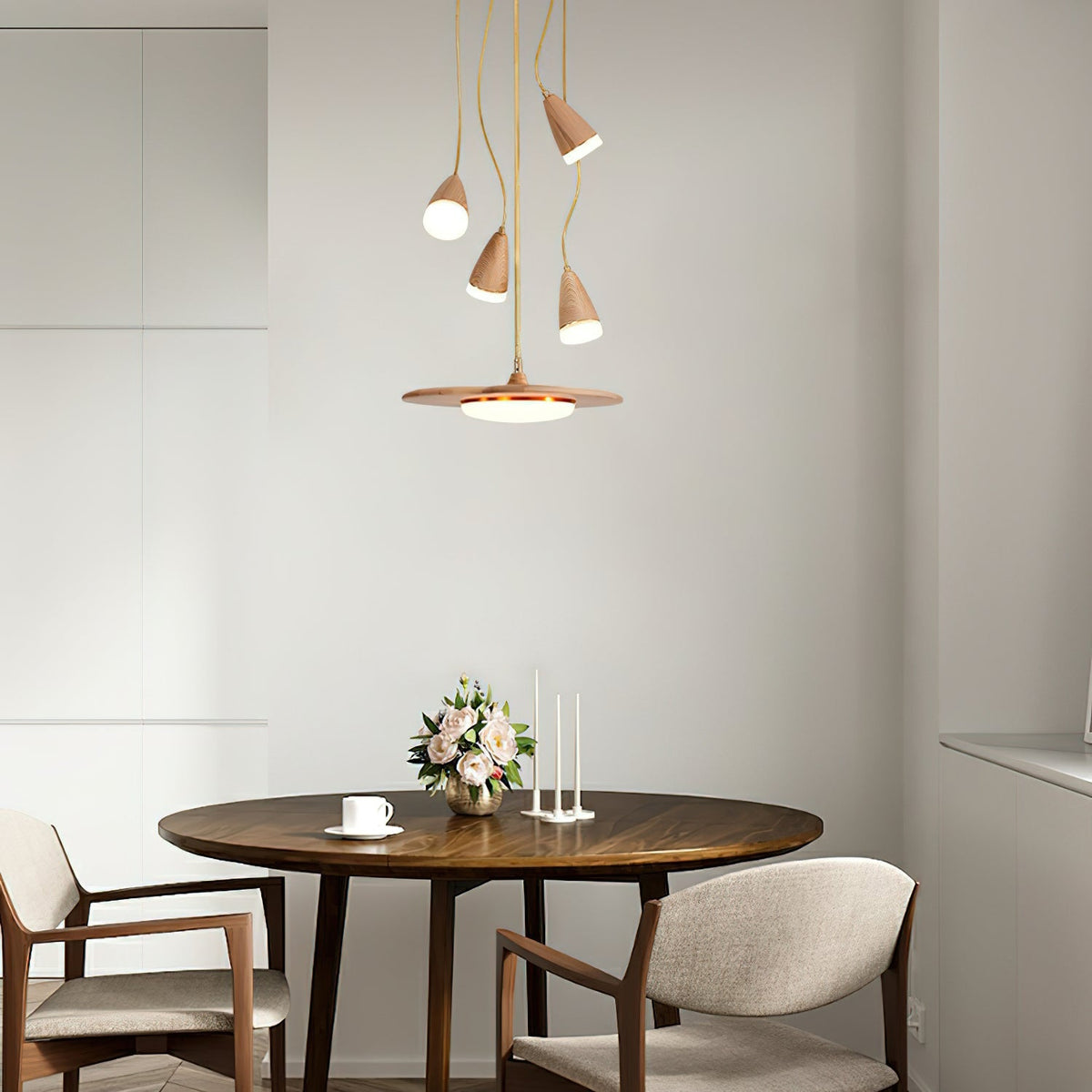 Blossom Chandelier with Adjustable Height