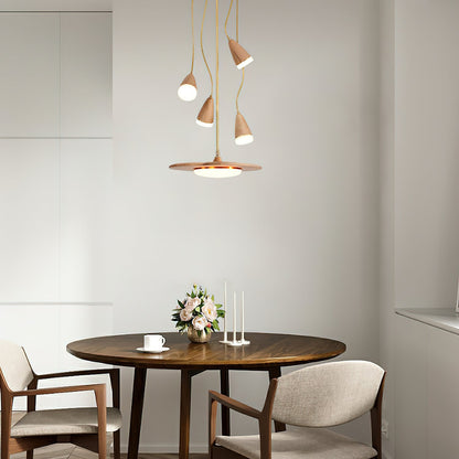 Blossom Chandelier with Adjustable Height