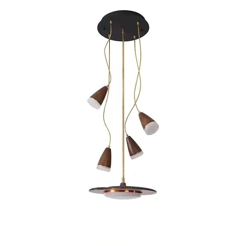 Blossom Chandelier with Adjustable Height — alternate angle