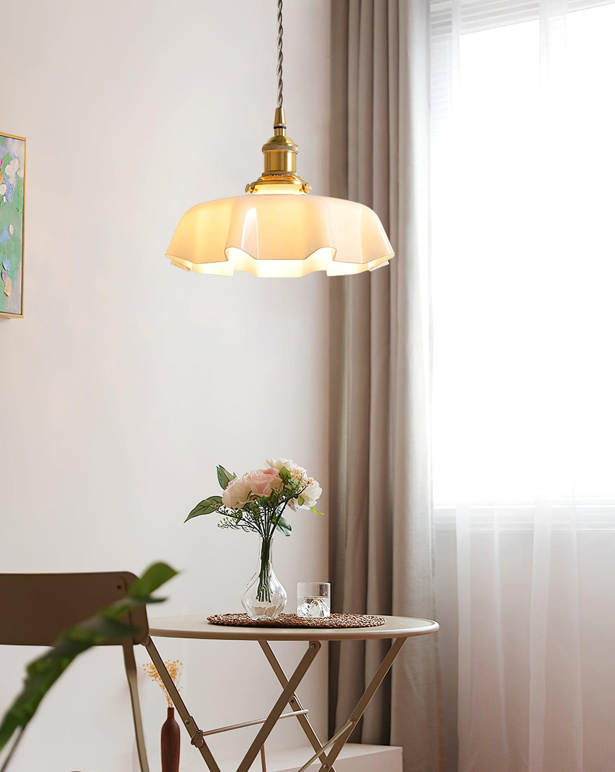 French Flower Pendant Light Position 42