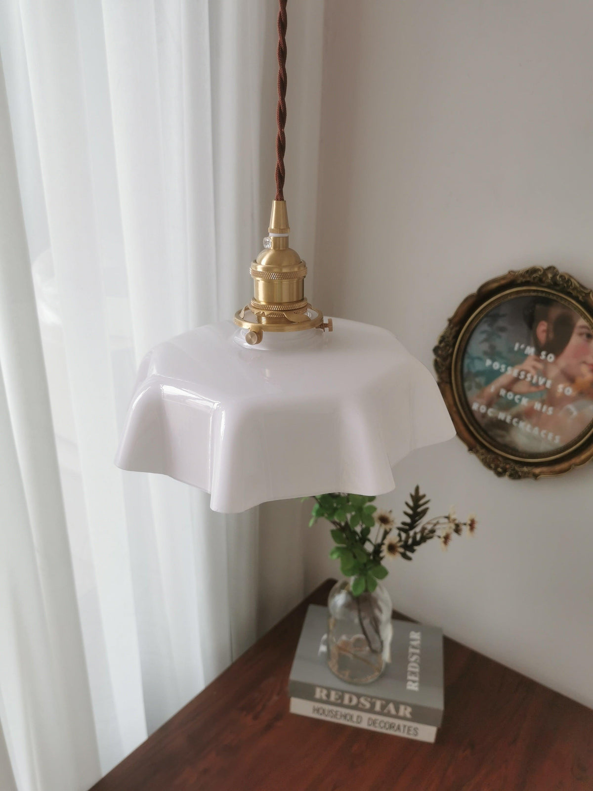 French Flower Pendant Light Position 48