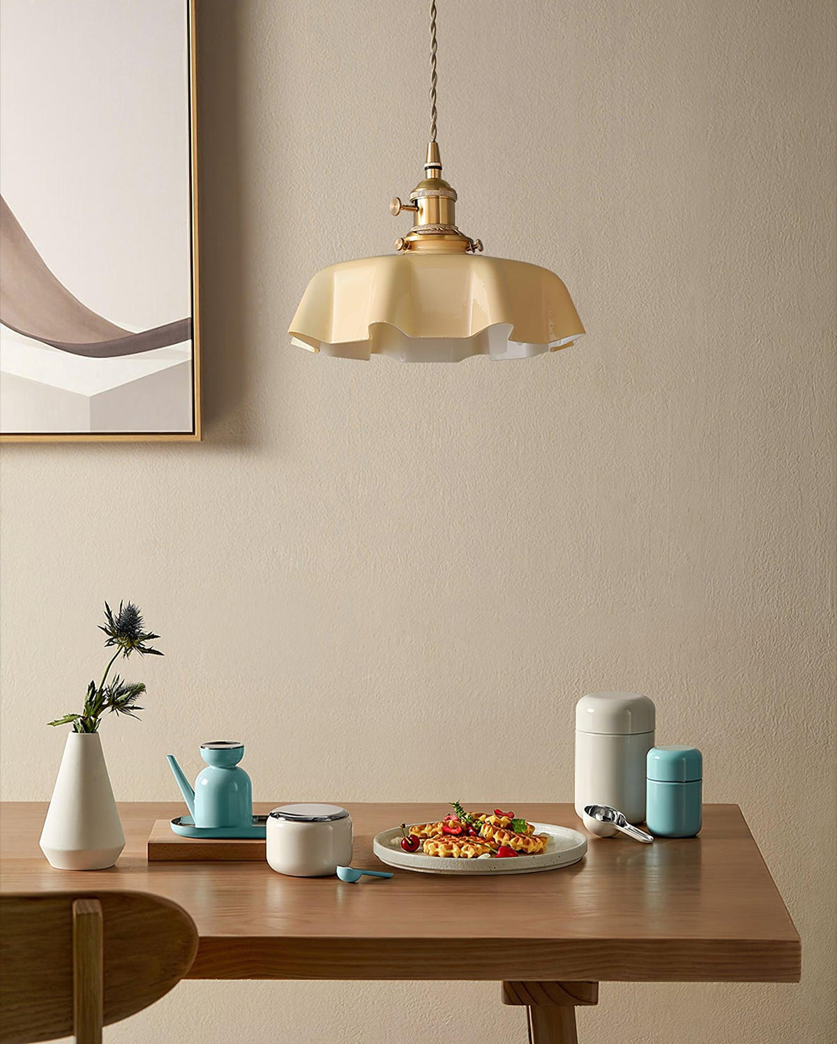 French Flower Pendant Light Position 50