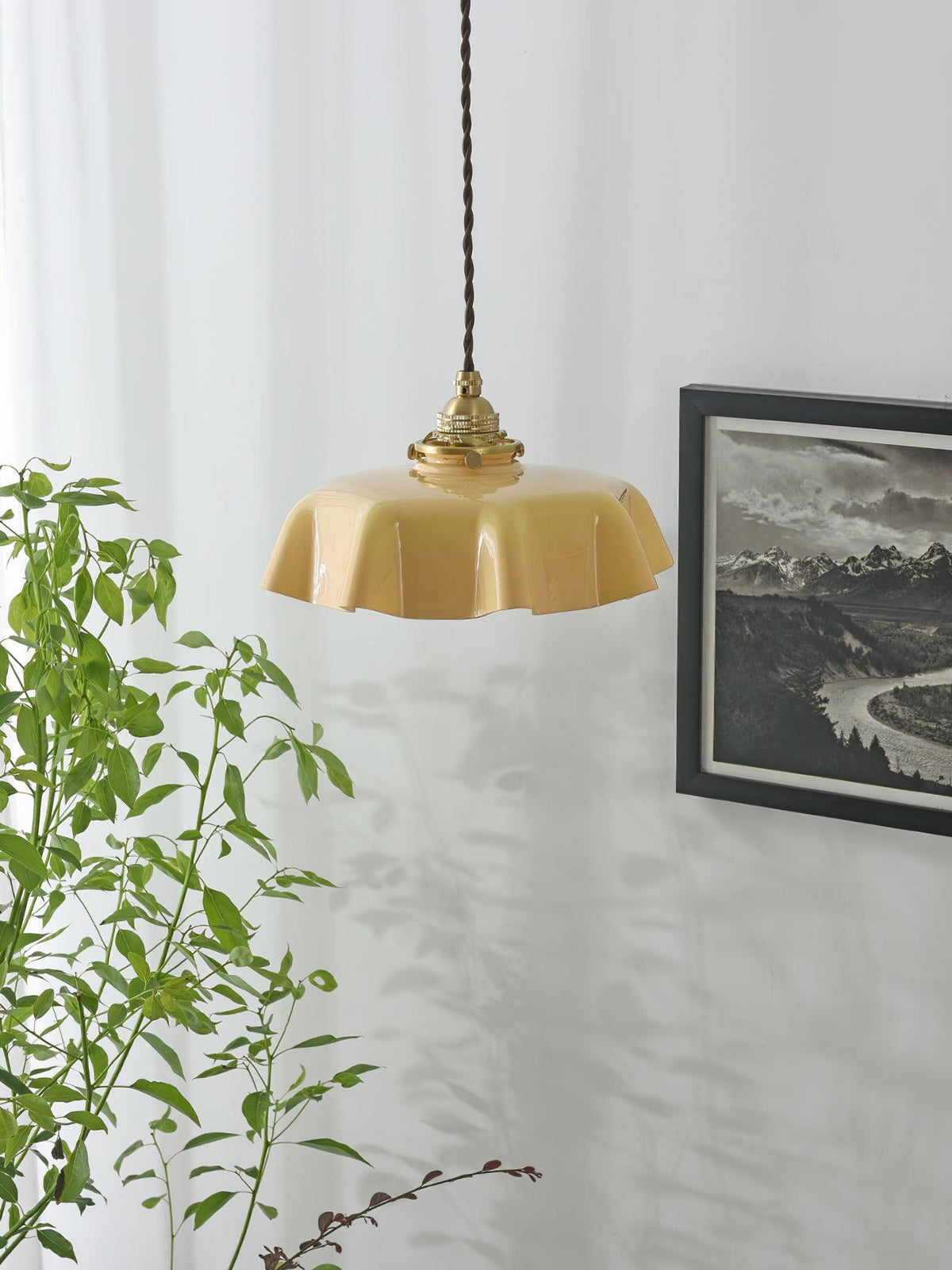 French Flower Pendant Light Position 54