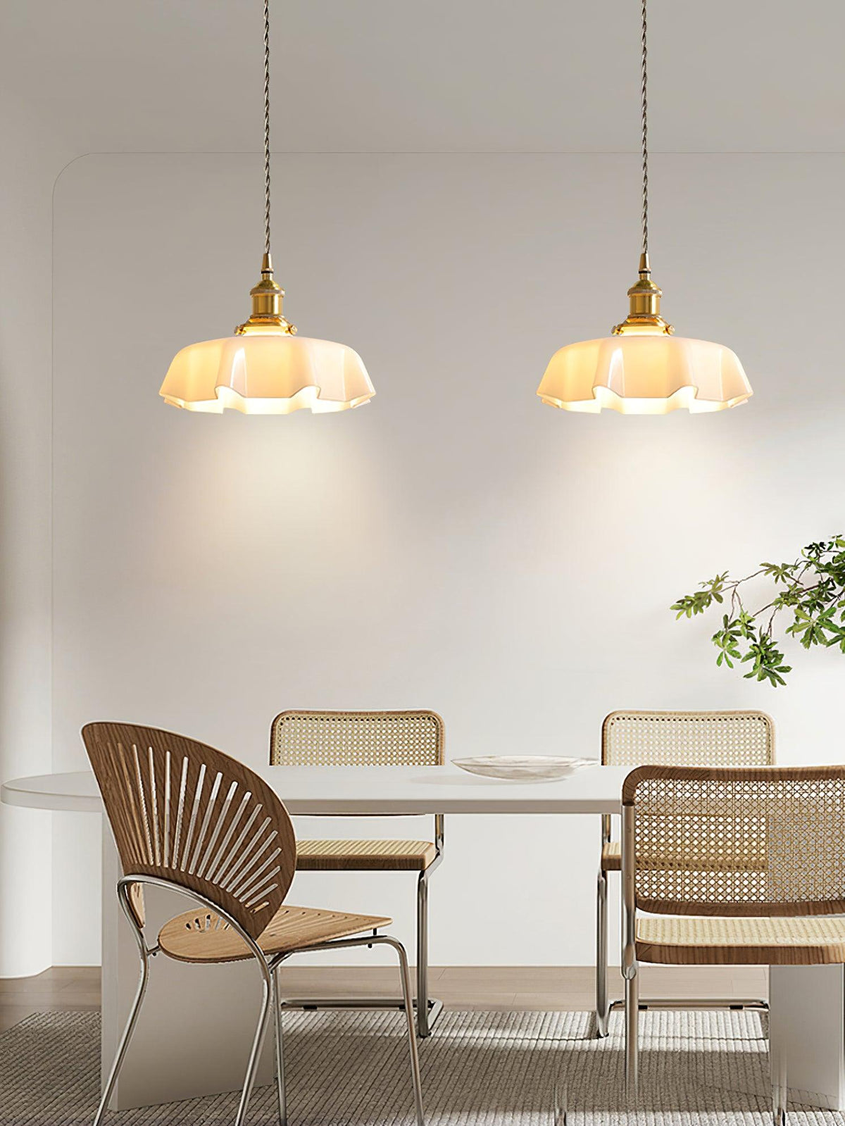 French Flower Pendant Light Position 58