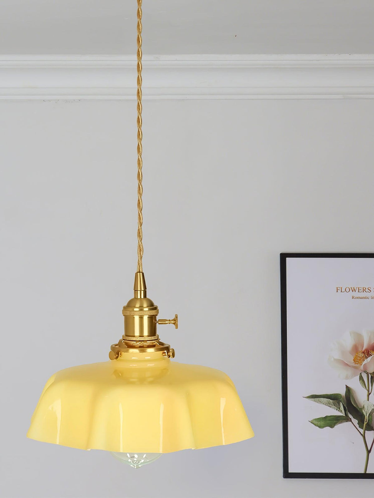 French Flower Pendant Light Position 67