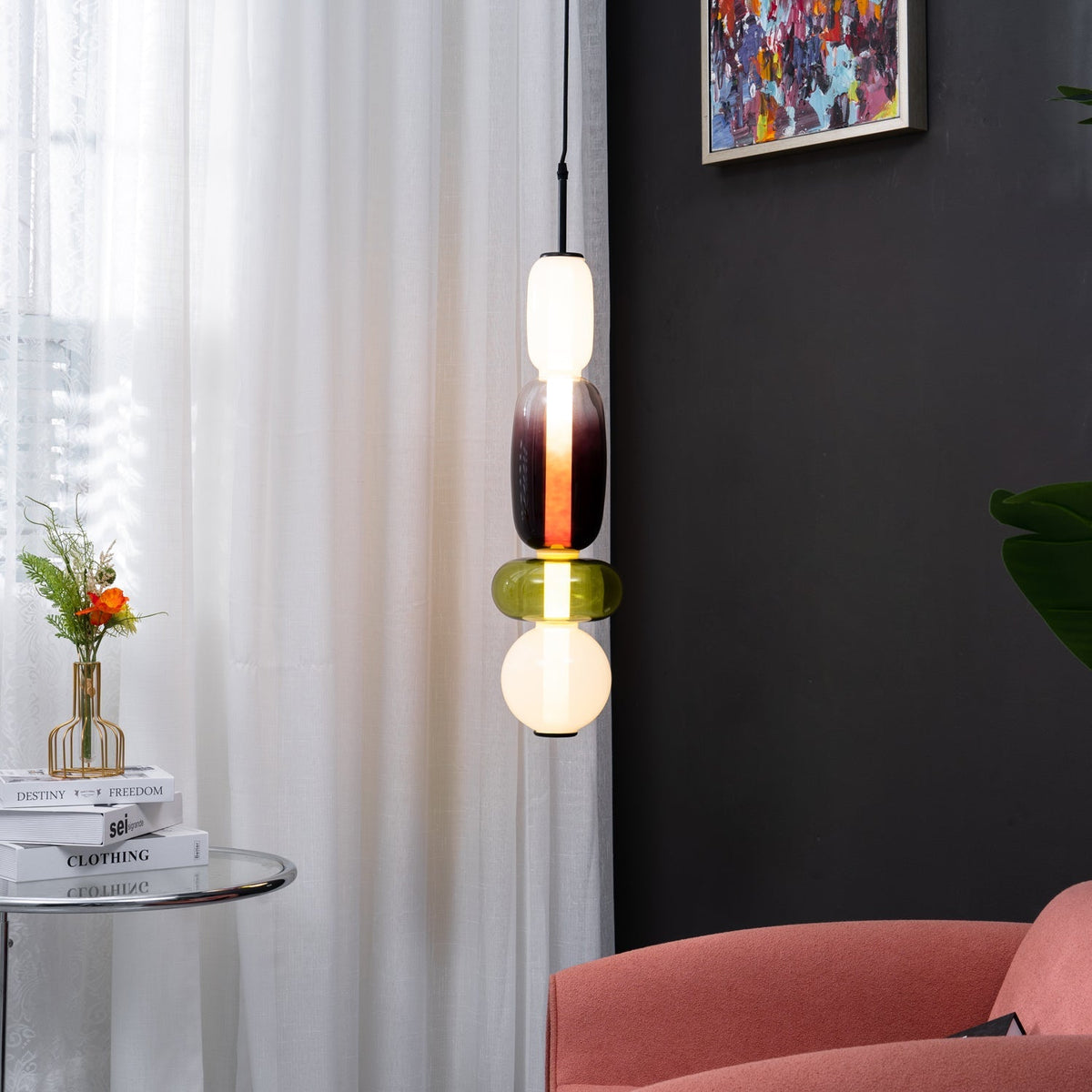 Candied Glass Pendant Light Position 8