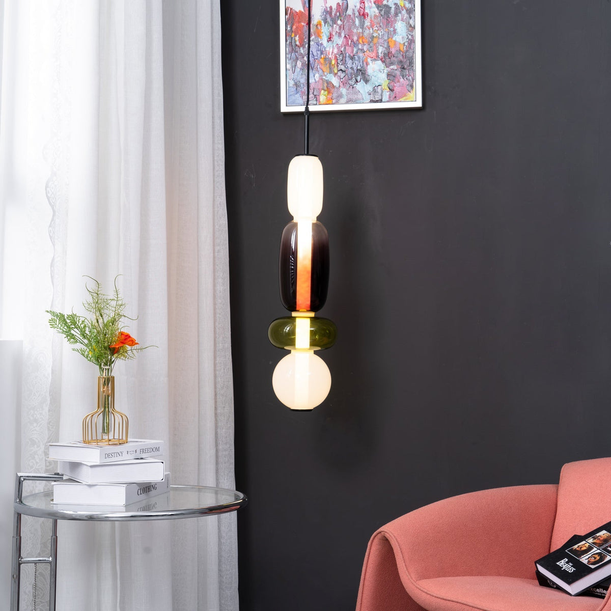 Candied Glass Pendant Light Position 17