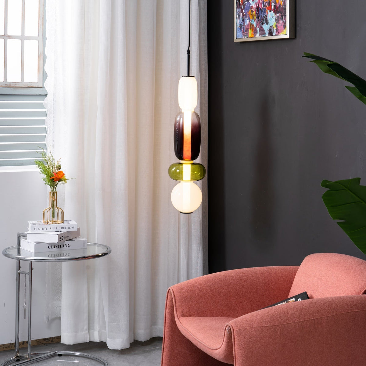 Candied Glass Pendant Light Position 16