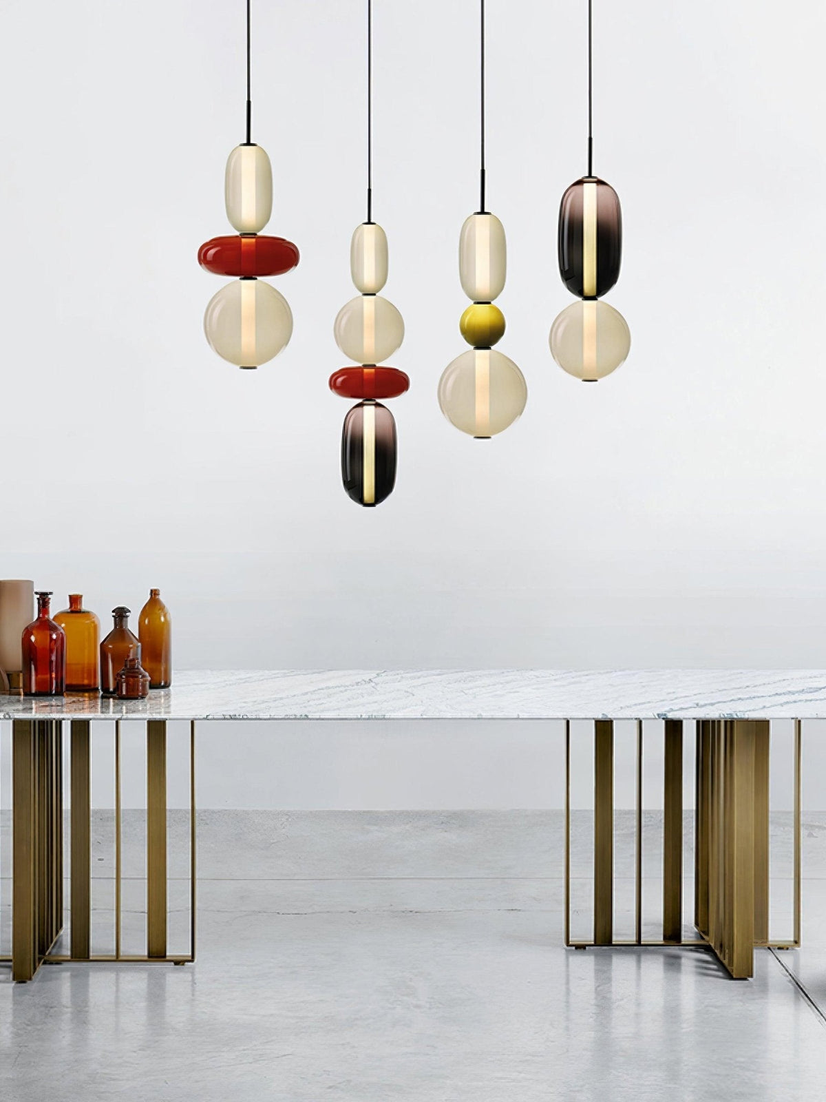 Candied Glass Pendant Light Position 18