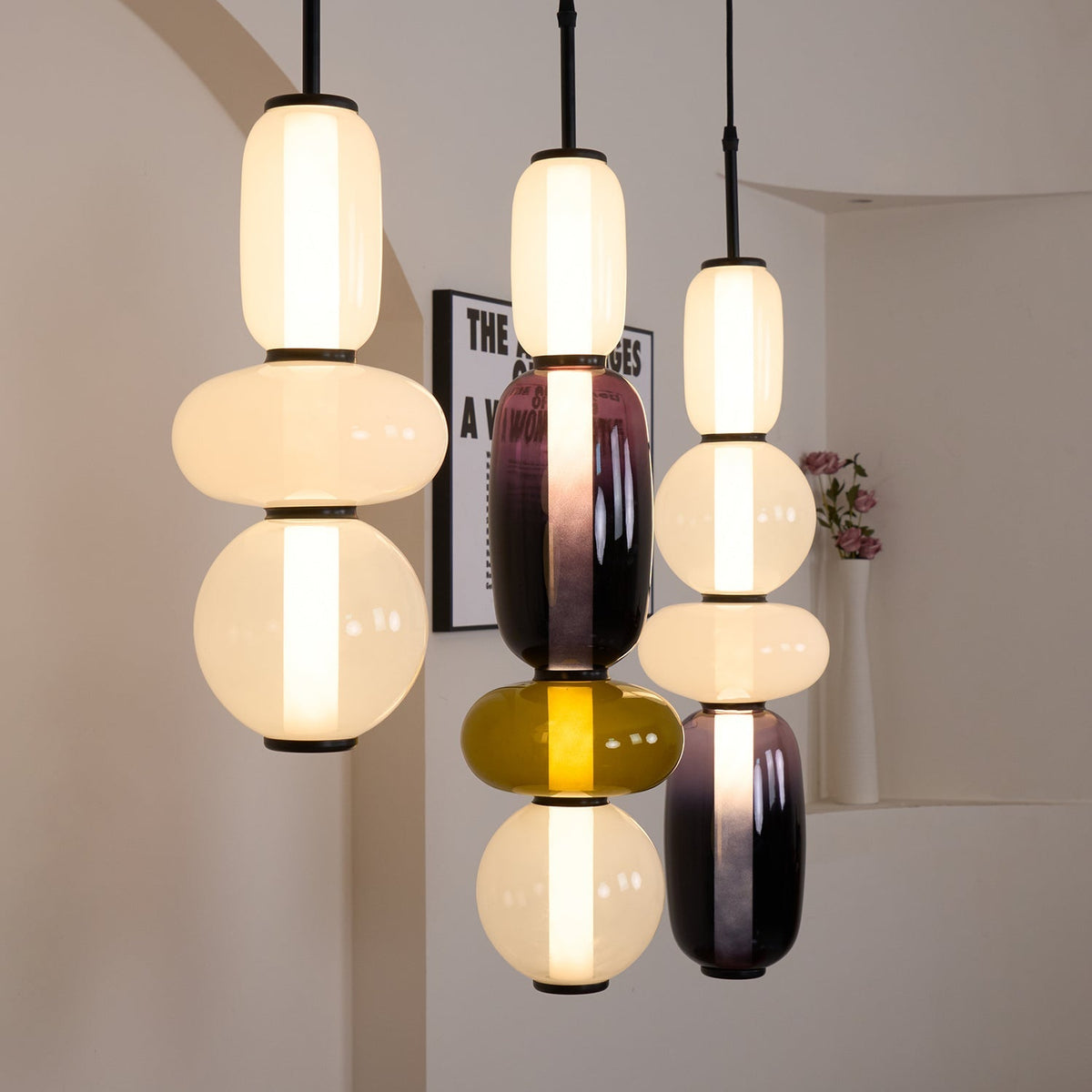 Candied Glass Pendant Light Position 12