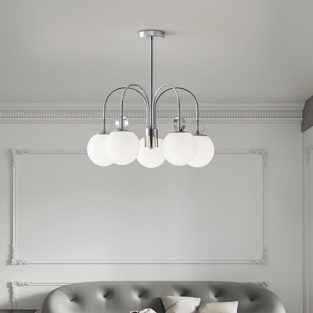 Modern Chandelier with Adjustable Brightness