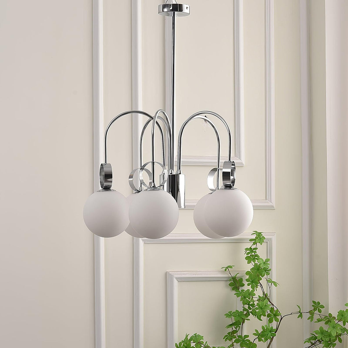 Modern Chandelier with Adjustable Brightness