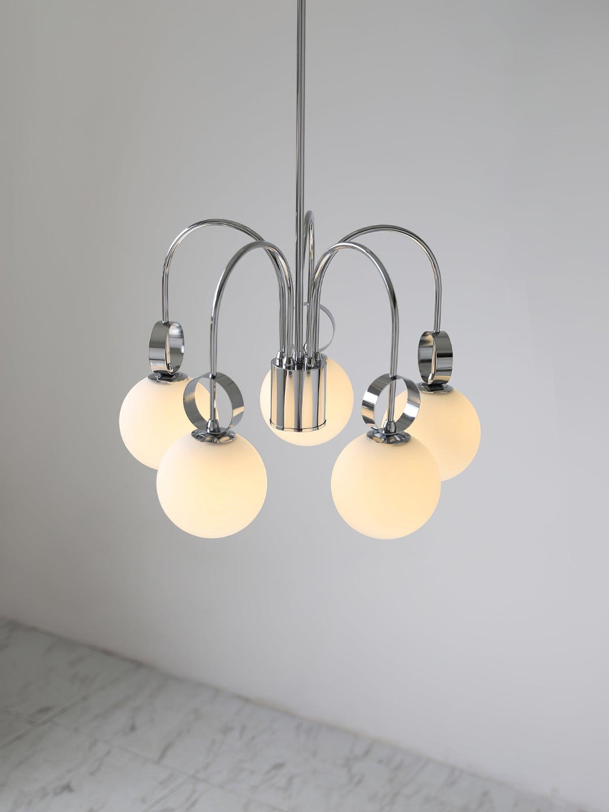 Modern Chandelier with Adjustable Brightness