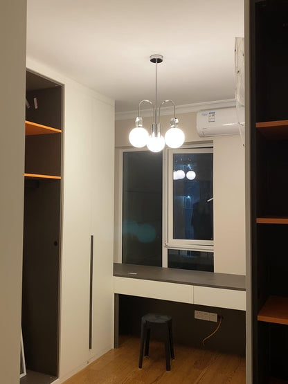 Modern Chandelier with Adjustable Brightness