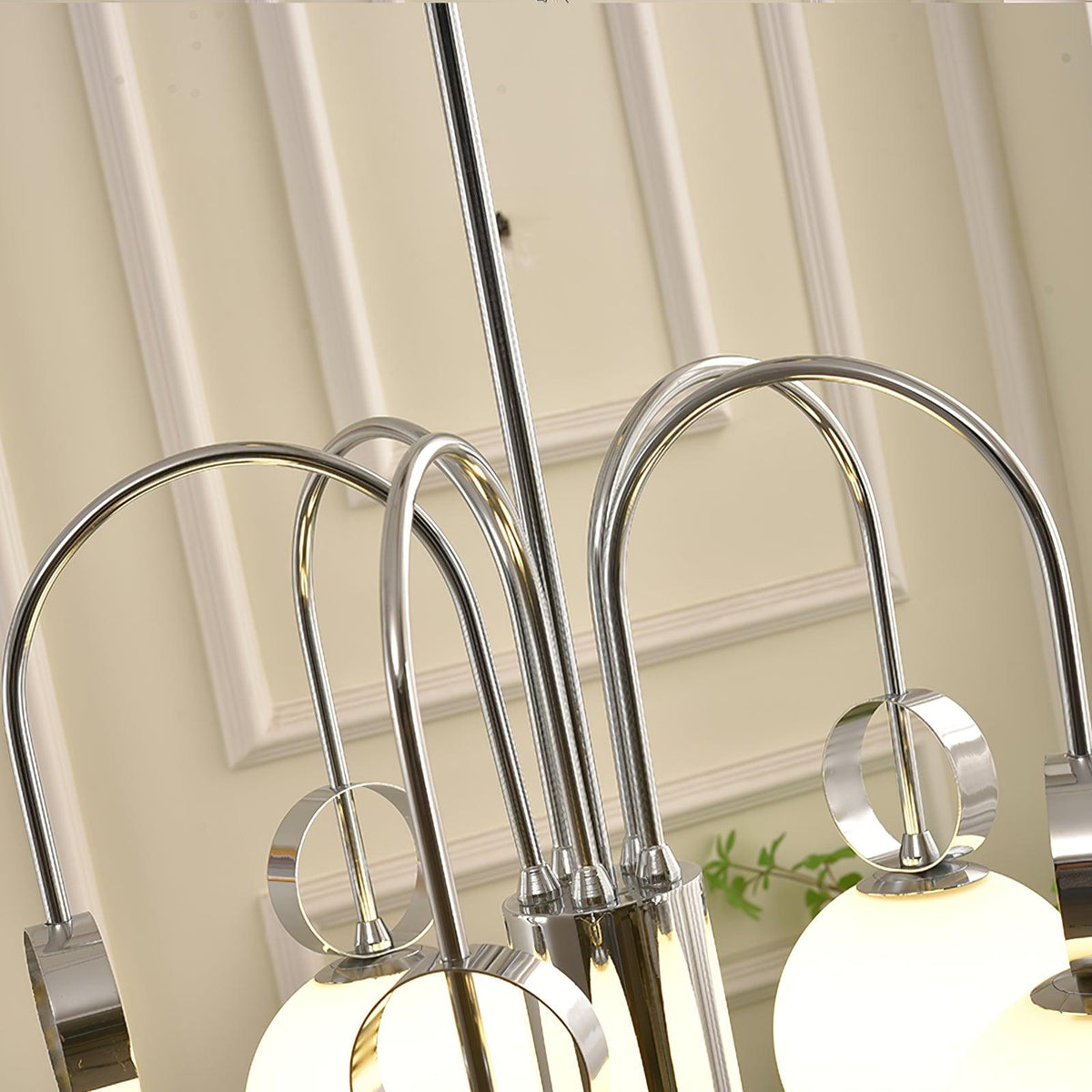 Modern Chandelier with Adjustable Brightness