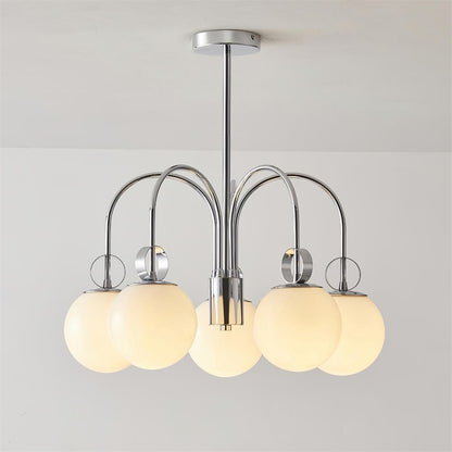 Modern Chandelier with Adjustable Brightness — side view